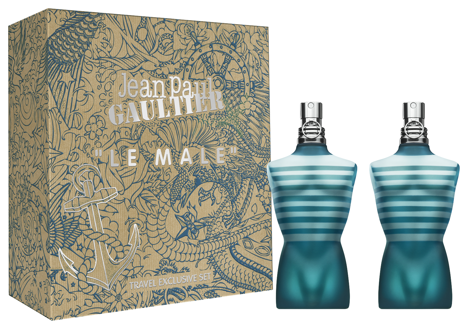 Bild: Jean Paul Gaultier Le Male EDTS Duo 2x40 ml Travel Retail Exclusive