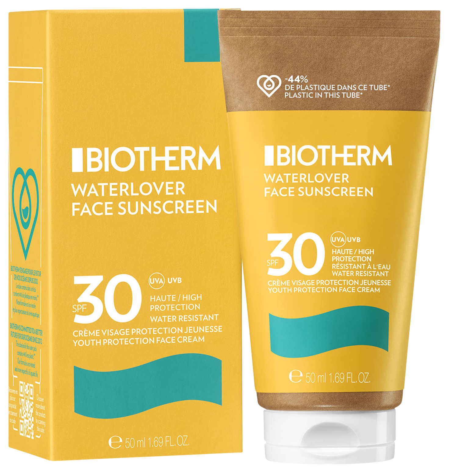Bild: Biotherm Waterlover Face Suncream SPF 30 50ml