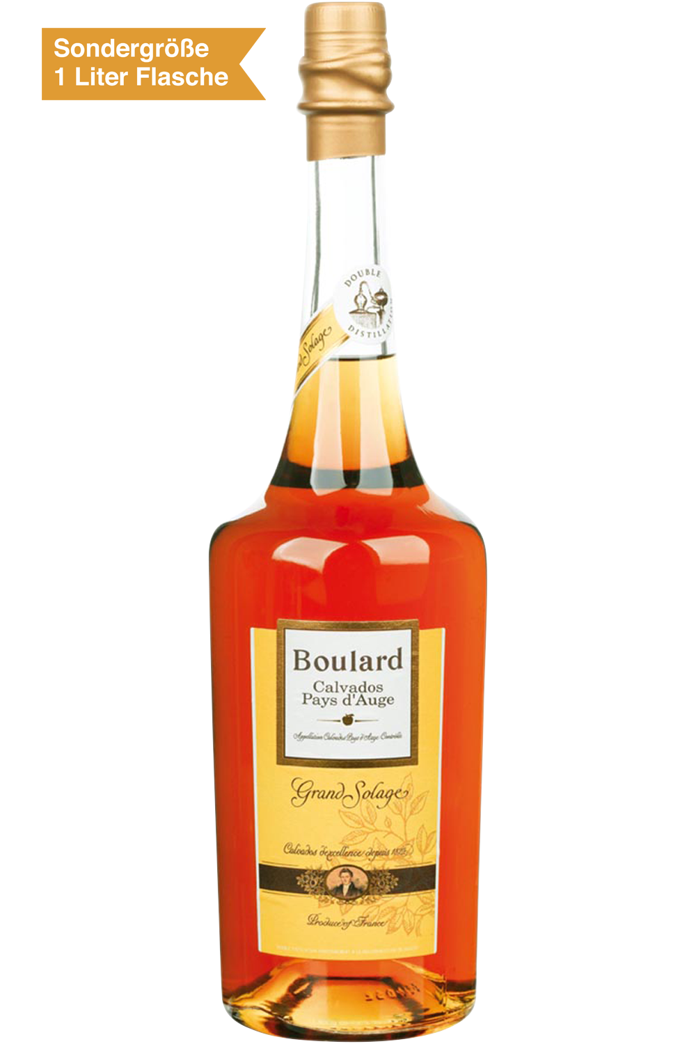 Bild: Boulard Calvados Grand Solage 1 Liter Flasche