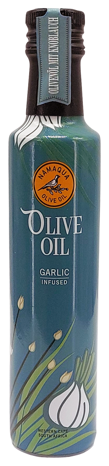 Bild: Namaqua Olivenöl Knoblauch, 250ml