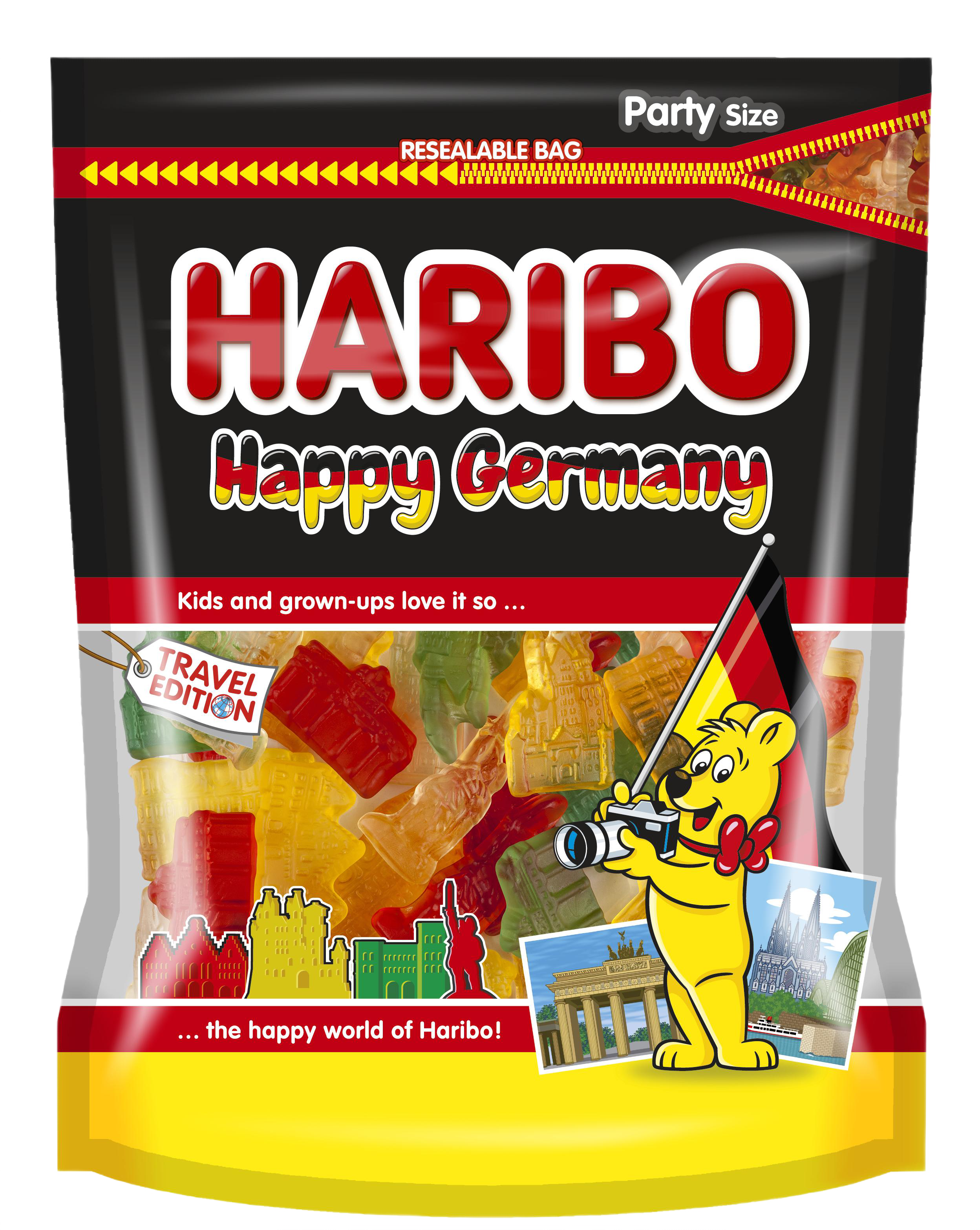 Bild: Haribo Happy Germany 700g Beutel Travel Retail Exclusive
