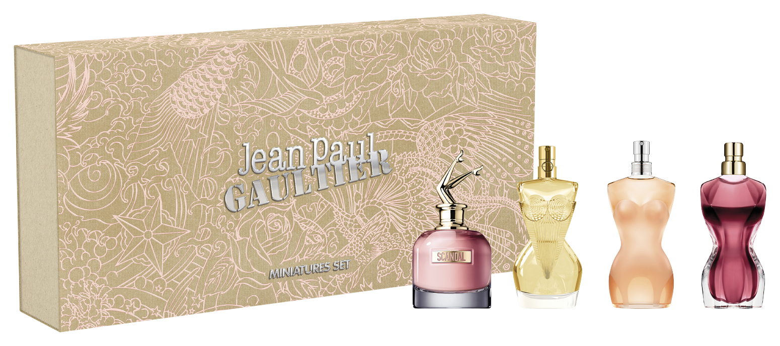 Bild: Jean Paul Gaultier Coffret Damen Minis 4 x 6ml Travel Retail Exclusive Kopie