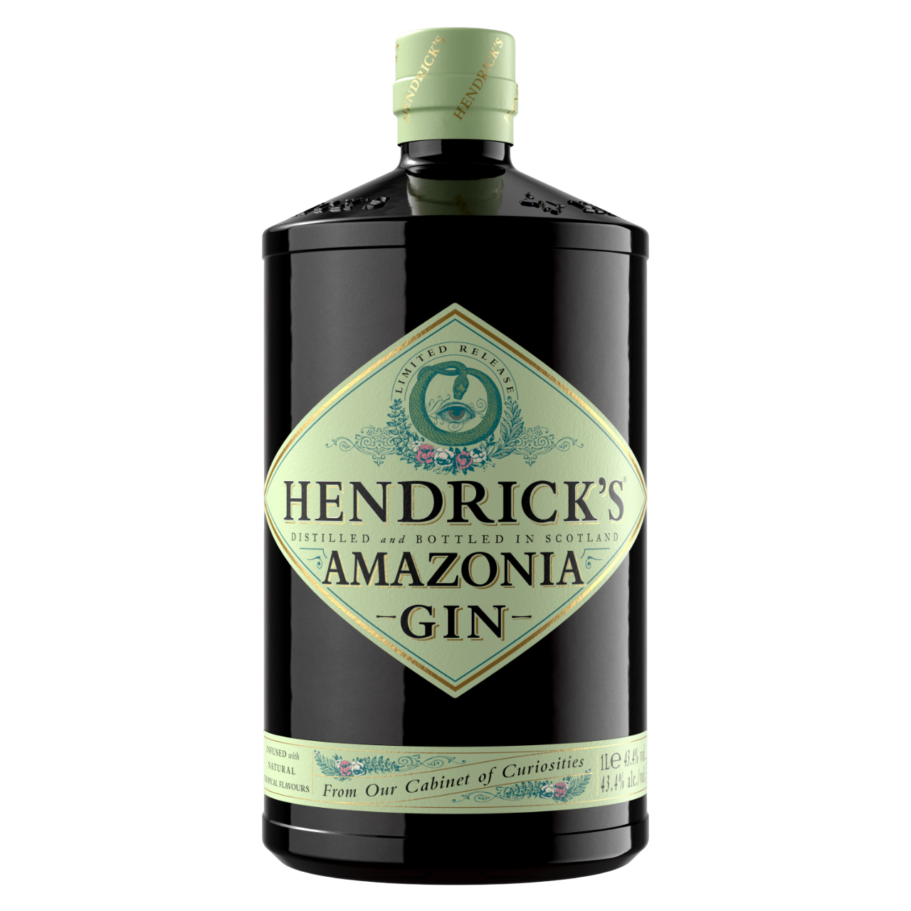 Bild: Hendricks Amazonia Gin 1 Liter Flasche 43.4% vol. Travel Retail Exclusive
