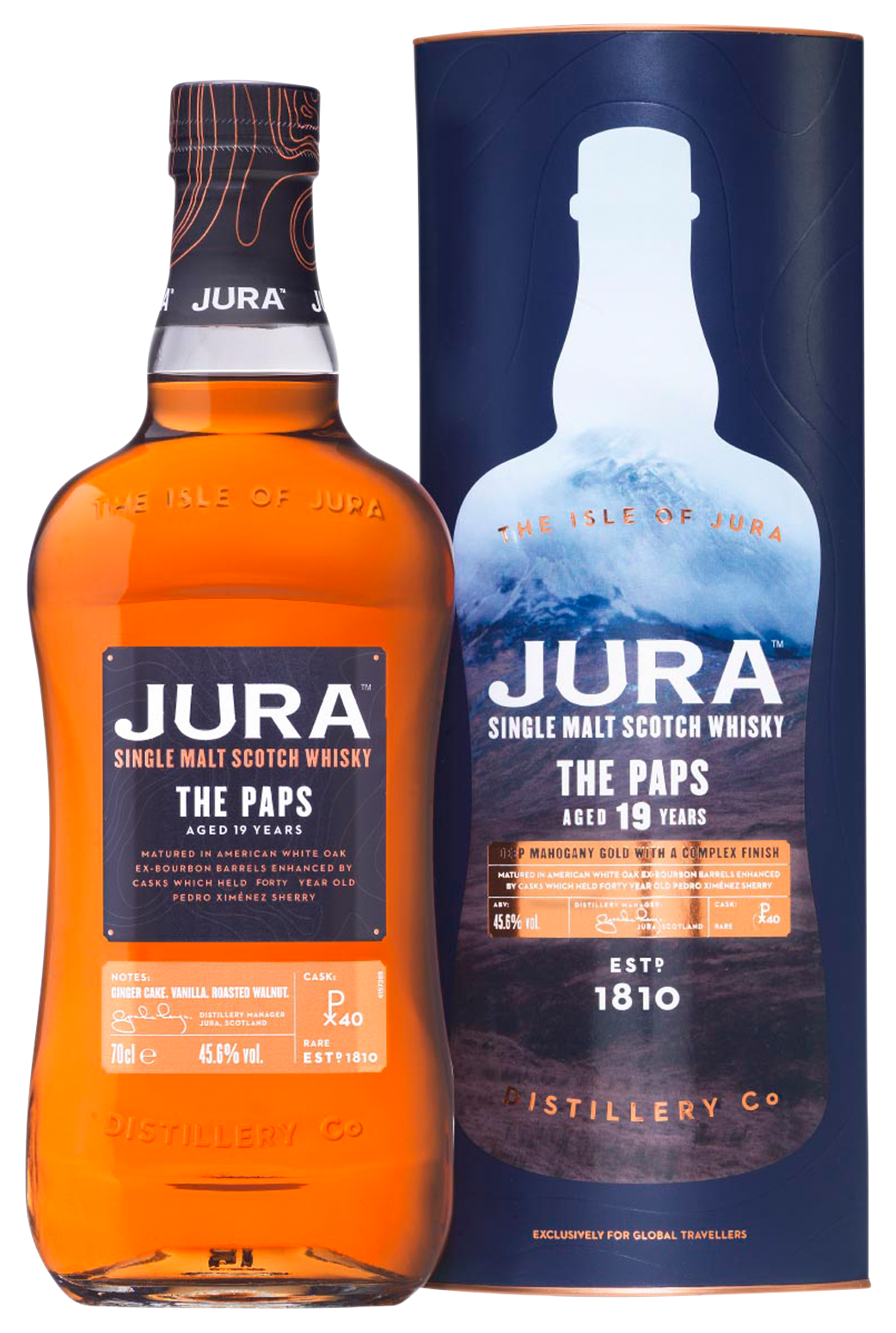 Bild: Jura The Paps 19y Island Single Malt Scotch Whisky - Travel Exclusive