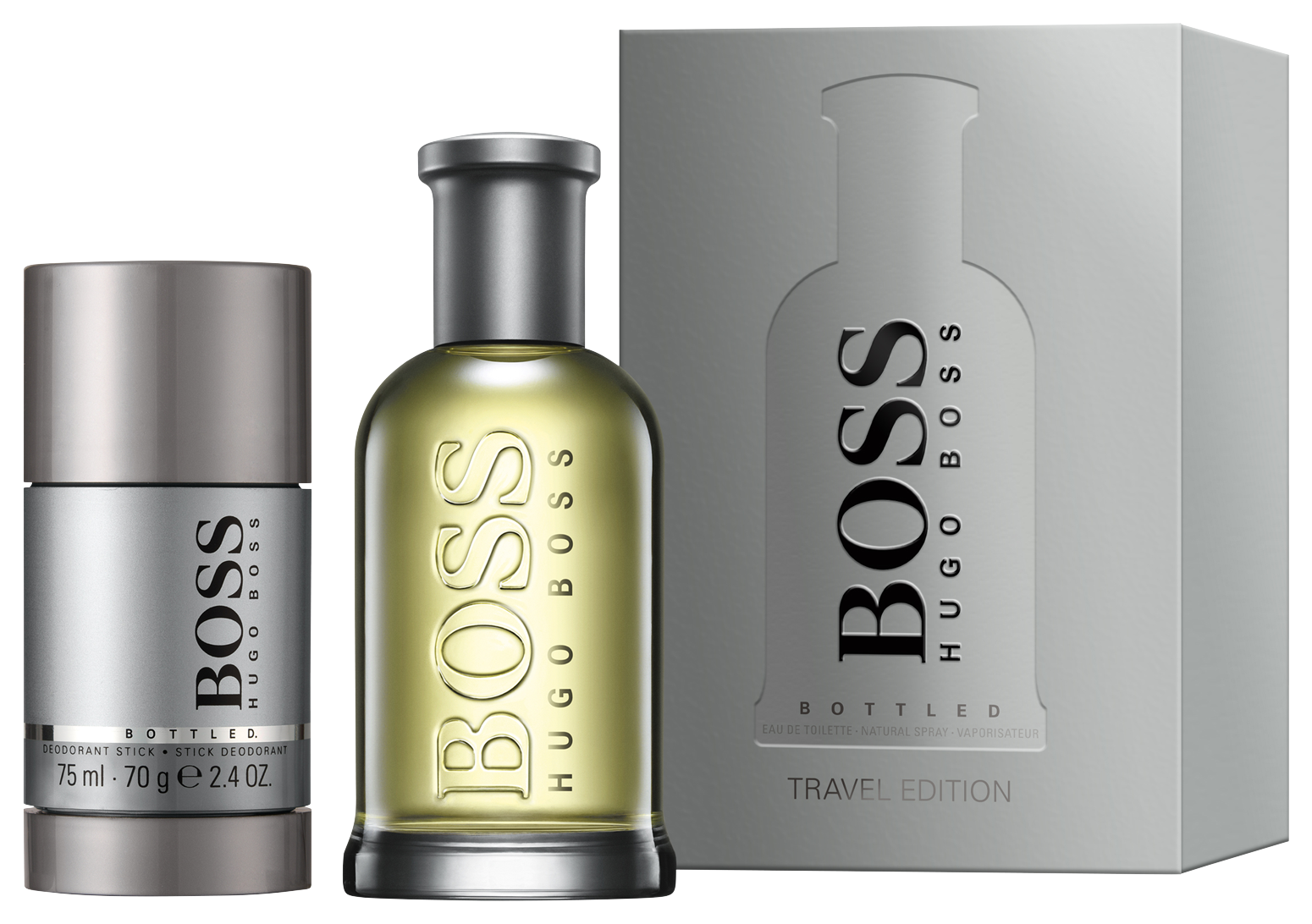 Bild: Hugo Boss Bottled Set EDTS 100ml + Deo Stick Travel Retail Exclusive