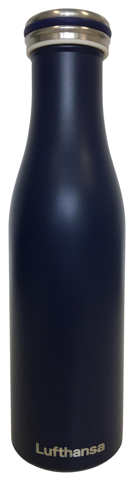 Bild: LH Isolier-Edelstahl-Flasche dunkelblau 0,5l