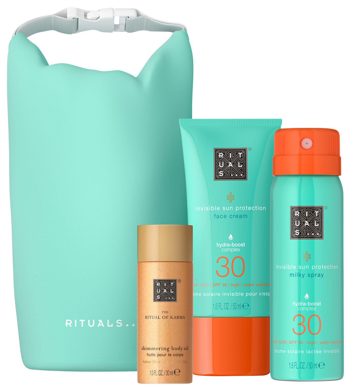 Bild: Rituals The Ritual of Karma Sun Care Set