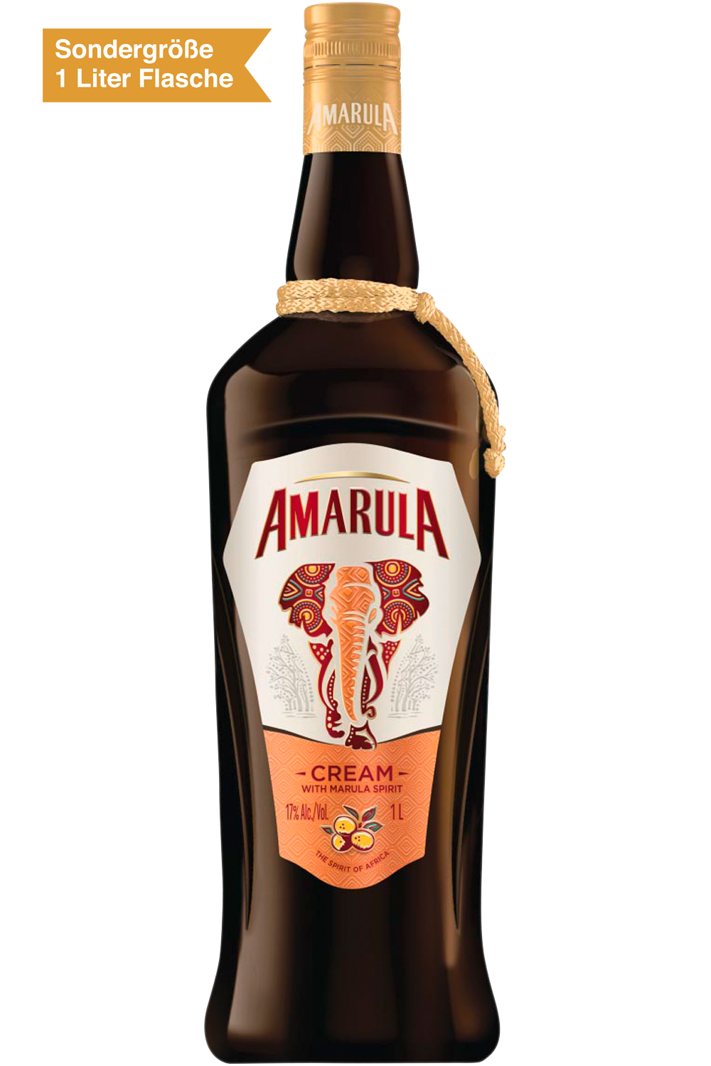 Bild: Amarula Cream Likör 1 Liter Flasche