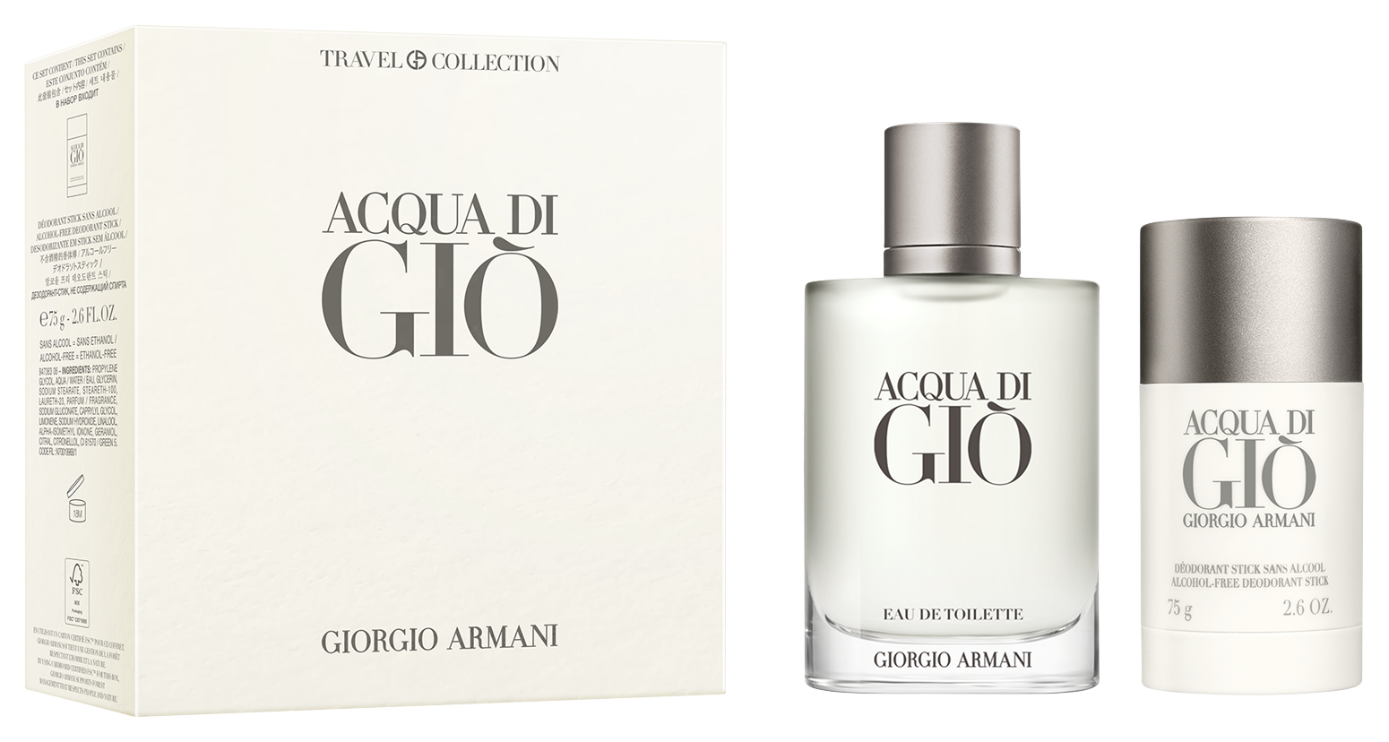 Bild: Giorgio Armani Acqua di Giò pour Homme Set Travel Retail Exclusive