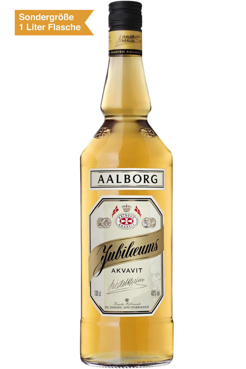 Bild: Aalborg Jubilaeums Akvavit 1 Liter Flasche