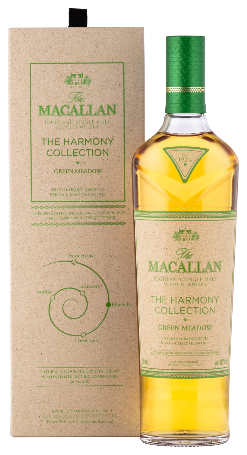 Bild: Macallan Harmony 3 Green Meadow Highland Single Malt Scotch Whisky 40.2% 0.7L Geschenkverpackung