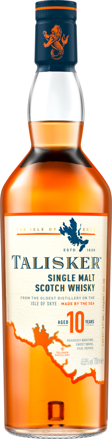 Bild: Talisker Single Malt Scotch 10 Jahre 45,8%