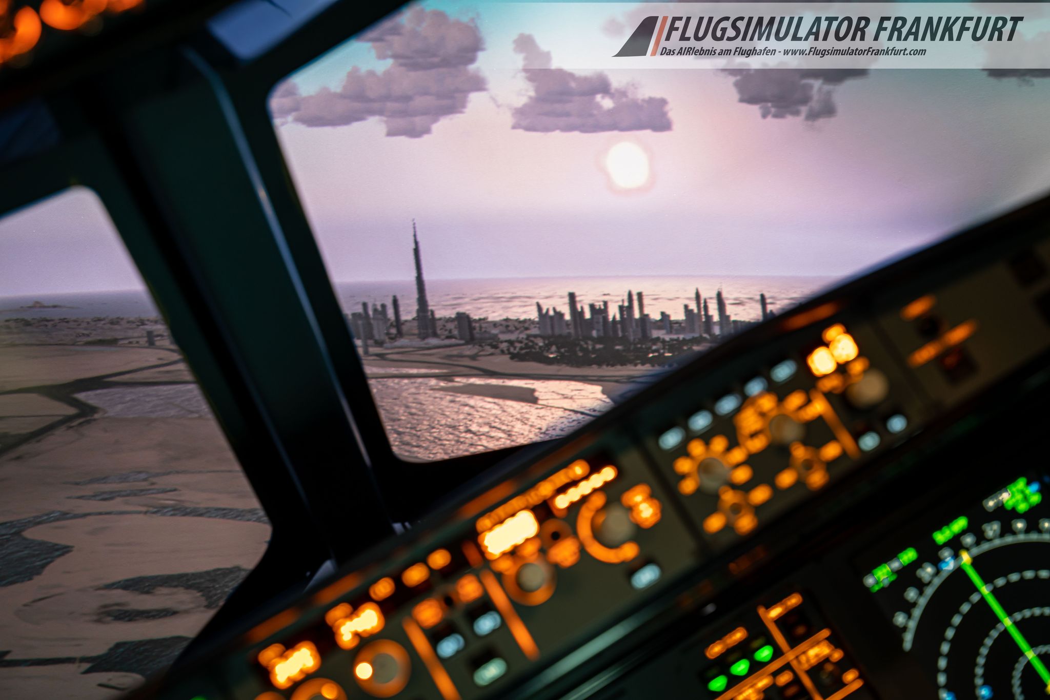 Gutscheine für Flugsimulator Flüge im A320 und B737 in Frankfurt