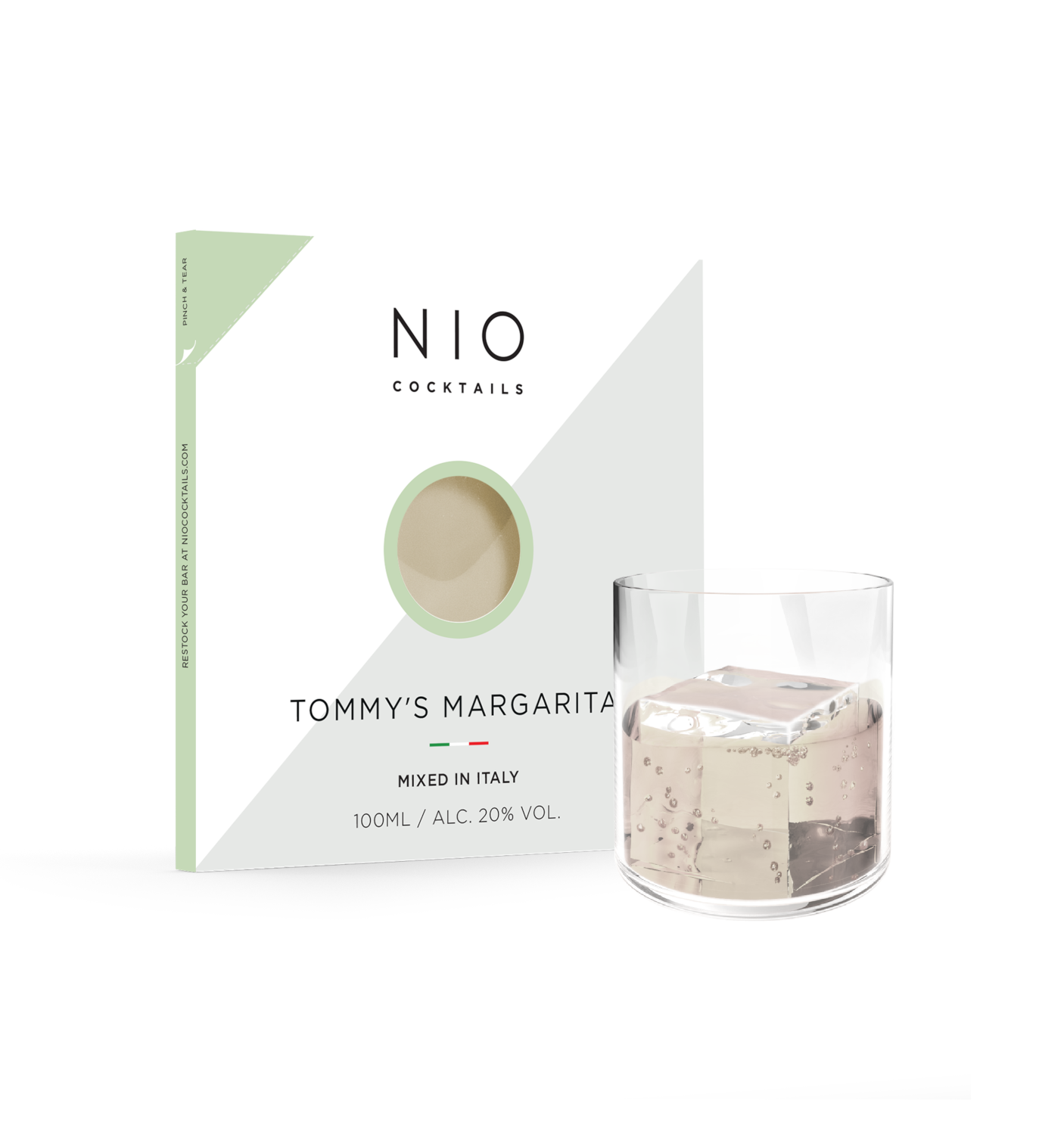 Bild: NIO Cocktails - Tommy's Margarita 0,1l - fertig gemixter Cocktail