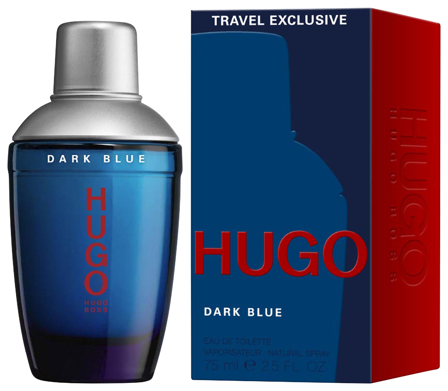 Bild: Boss Hugo Dark Blue Eau de Toilette 75 ml Travel Exclusive