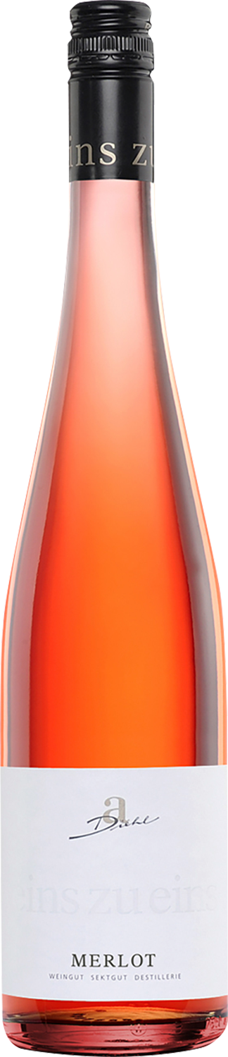 Bild: A. Diehl Merlot Rosé "eins zu eins" QbA feinherb