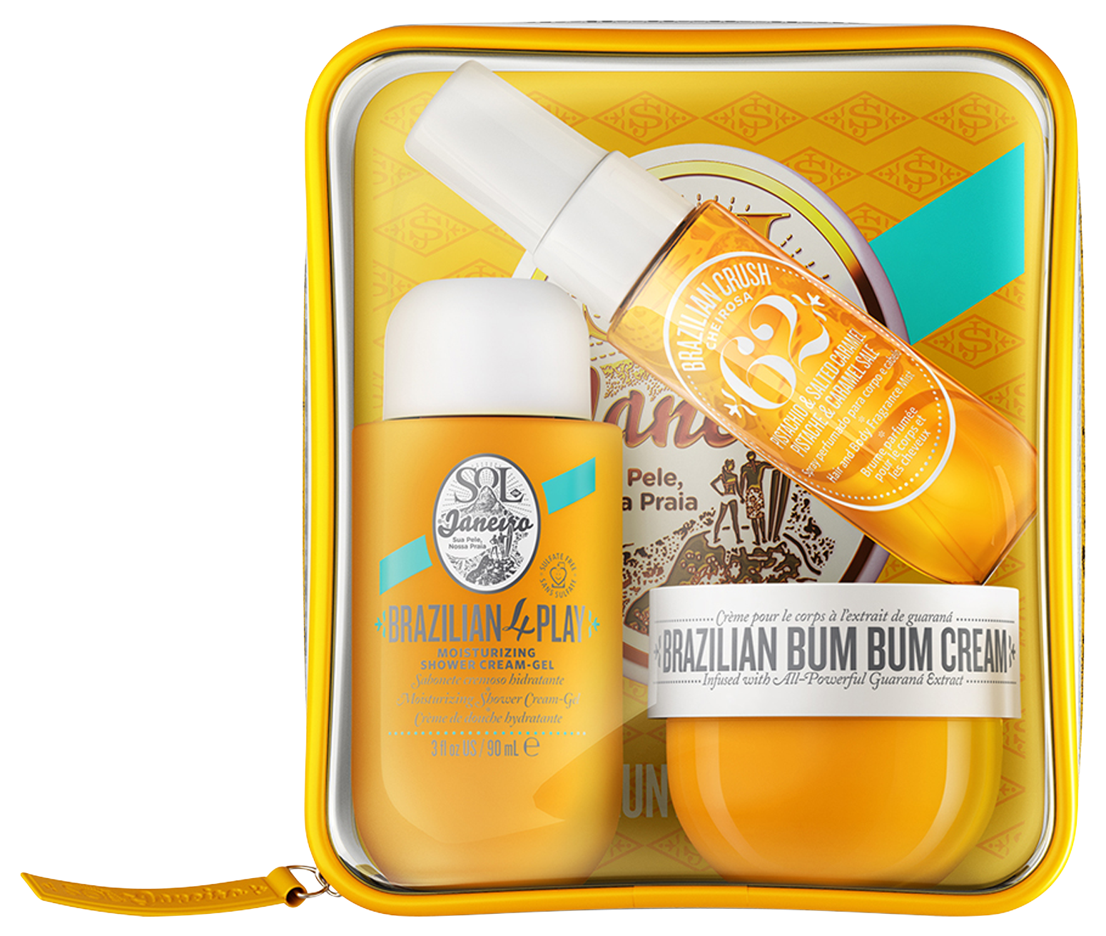 Bild: Sol de Janeiro Bum Bum Jet Set Body Care Set