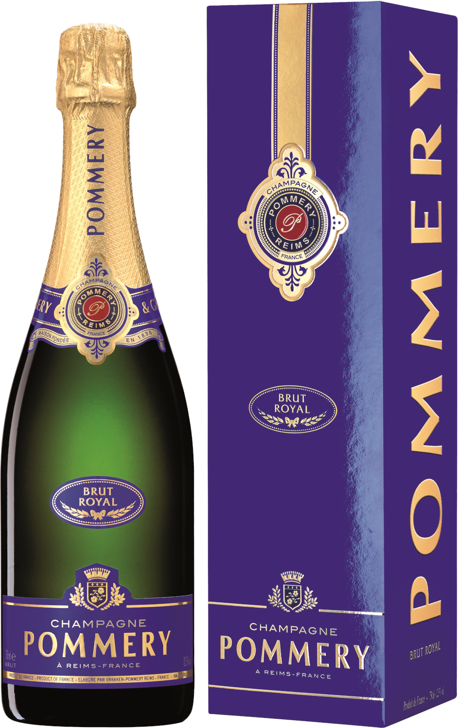 Bild: Pommery Brut Royal (in Geschenk-Packung)