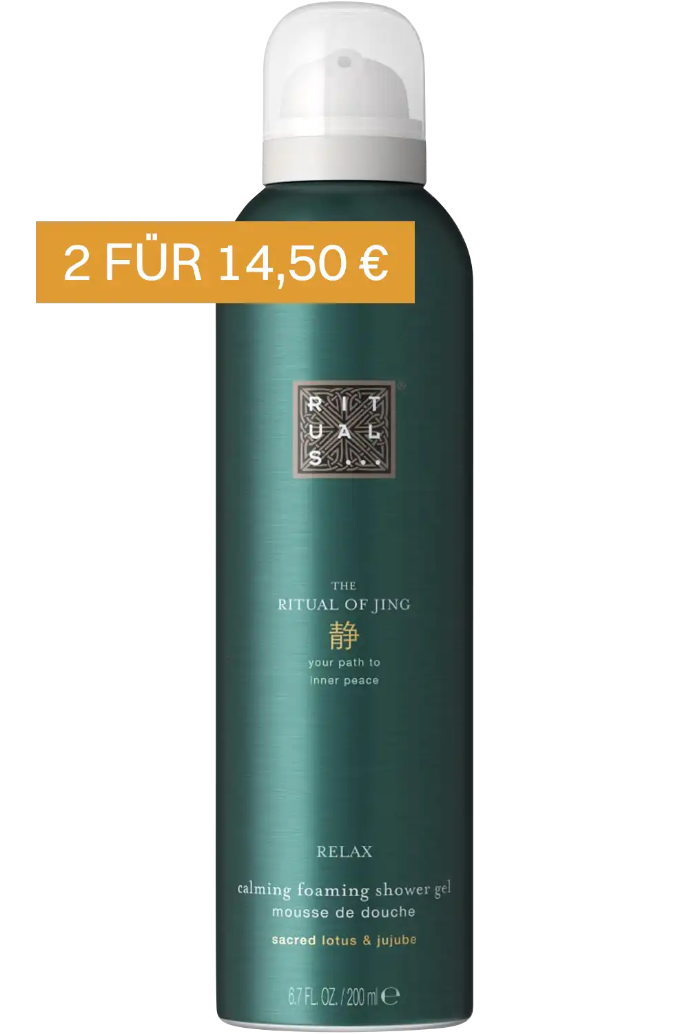 Bild: Rituals The Ritual of Jing Foaming Shower Gel, 200ml