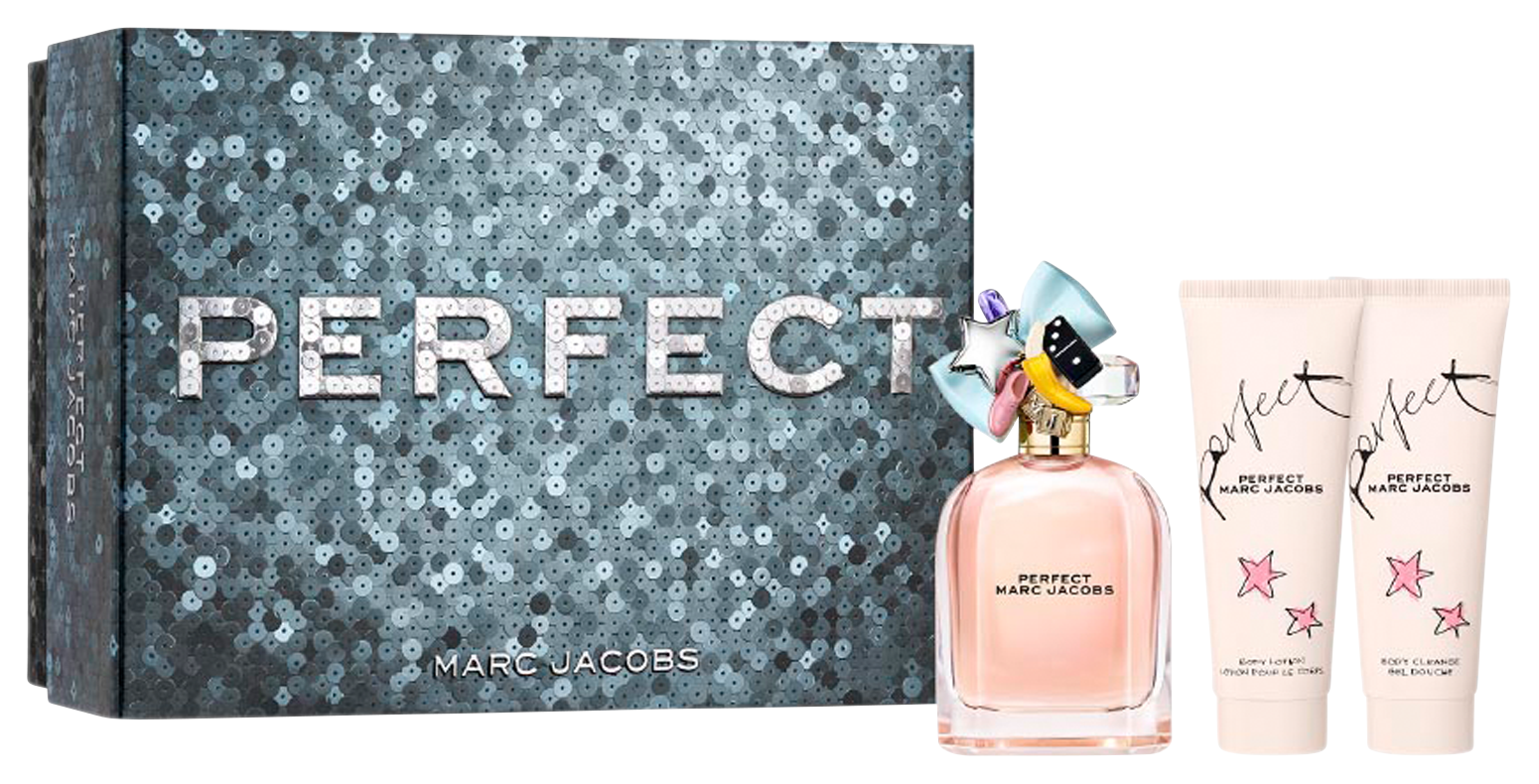 Bild: Marc Jacobs Perfect Set, EDPS 100 ml+ Body Lotion 75 ml + Shower Gel 75 ml