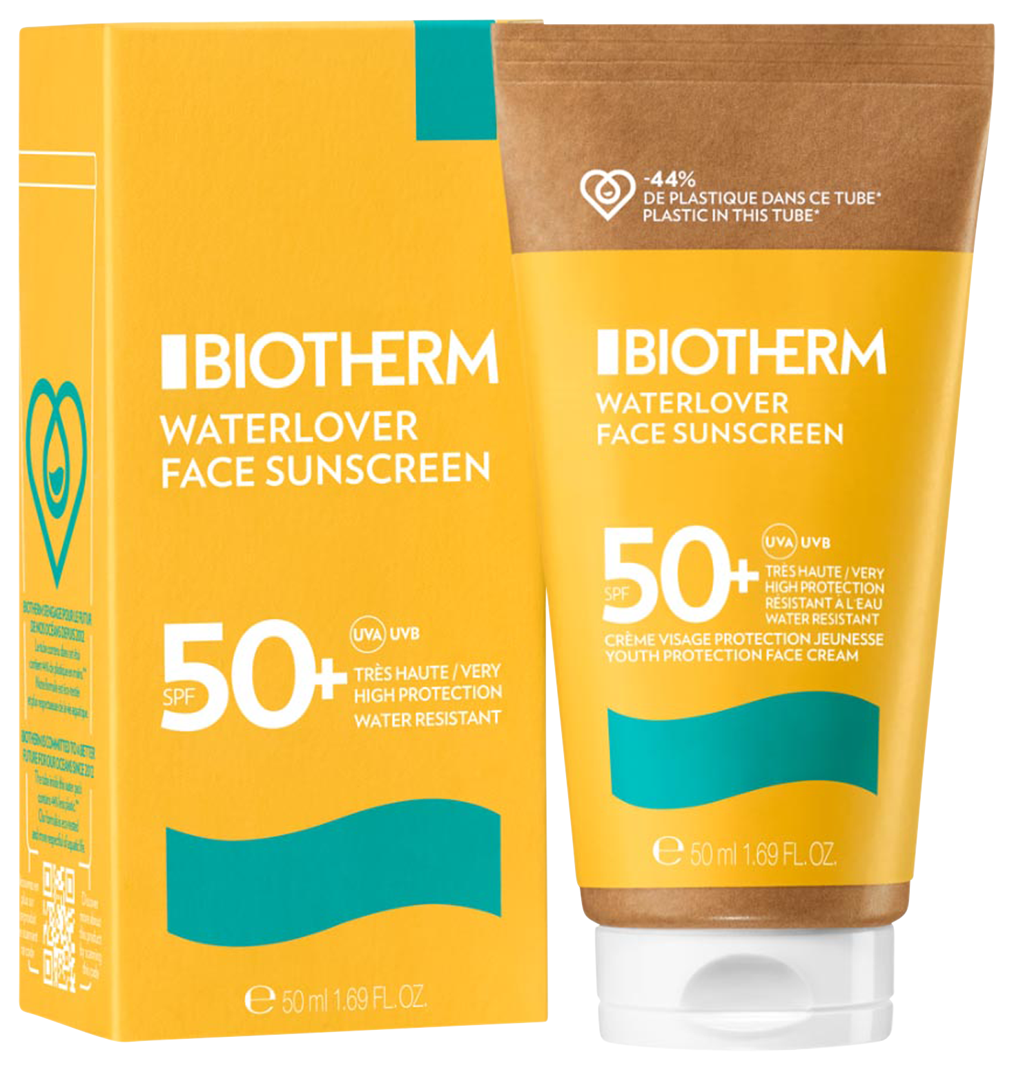 Bild: Biotherm Waterlover Face Suncream SPF 50 50ml