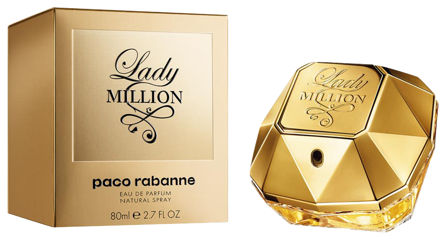 Bild: Paco Rabanne Lady Million Eau de Parfum 80 ml