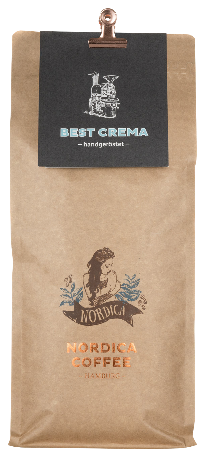 Bild: Nordica Coffee BEST CREMA Kaffee 1000 g