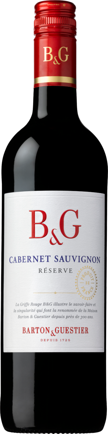Bild: Barton &amp; Guestier - Cabernet Sauvignon Réserve IGP Pays d'Oc