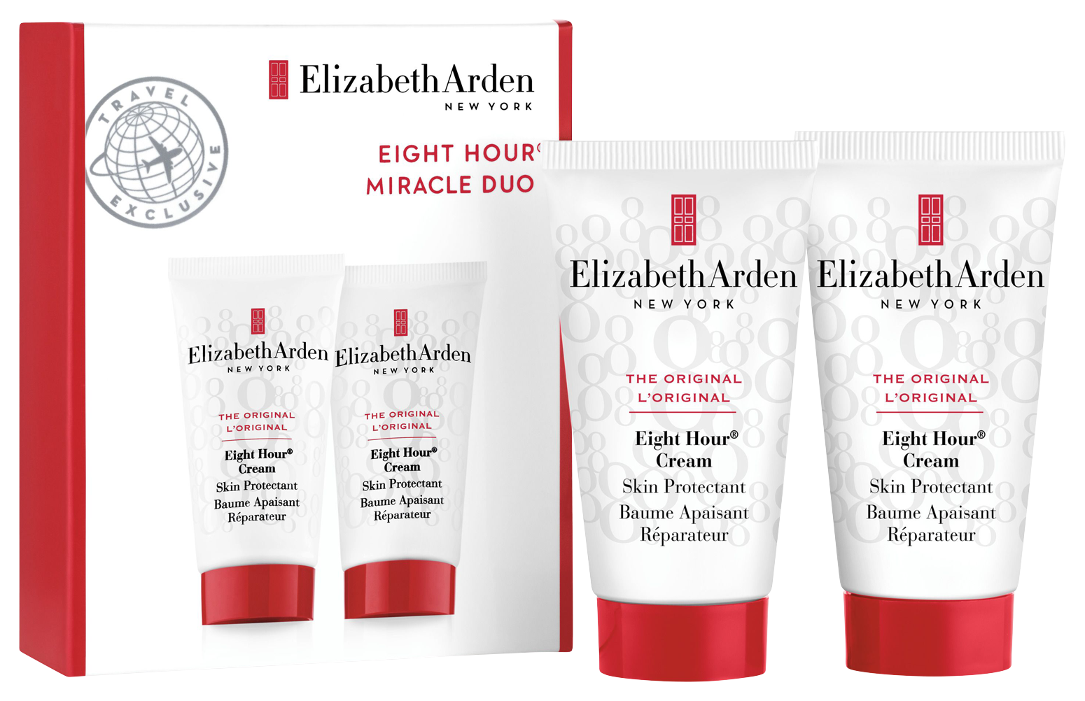 Bild: Elizabeth Arden Eight Hour Cream Skin Protectant Duo Travel Retail Exclusive