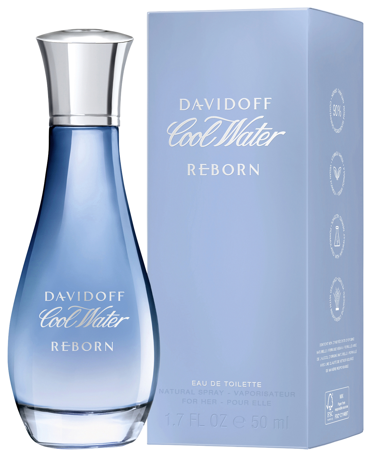Bild: Davidoff Cool Water Reborn Eau de Toilette 50 ml