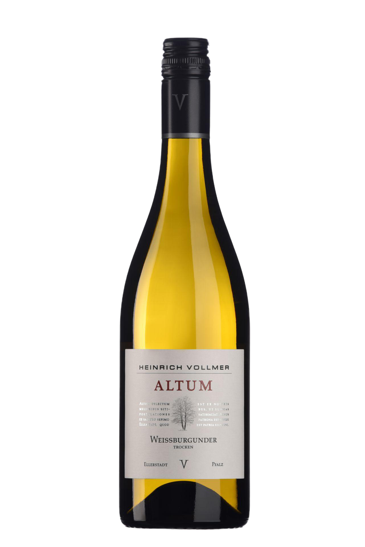 Bild: Vollmer ALTUM Weißburgunder trocken