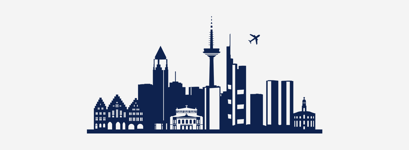 Panorama von Frankfurt am Main