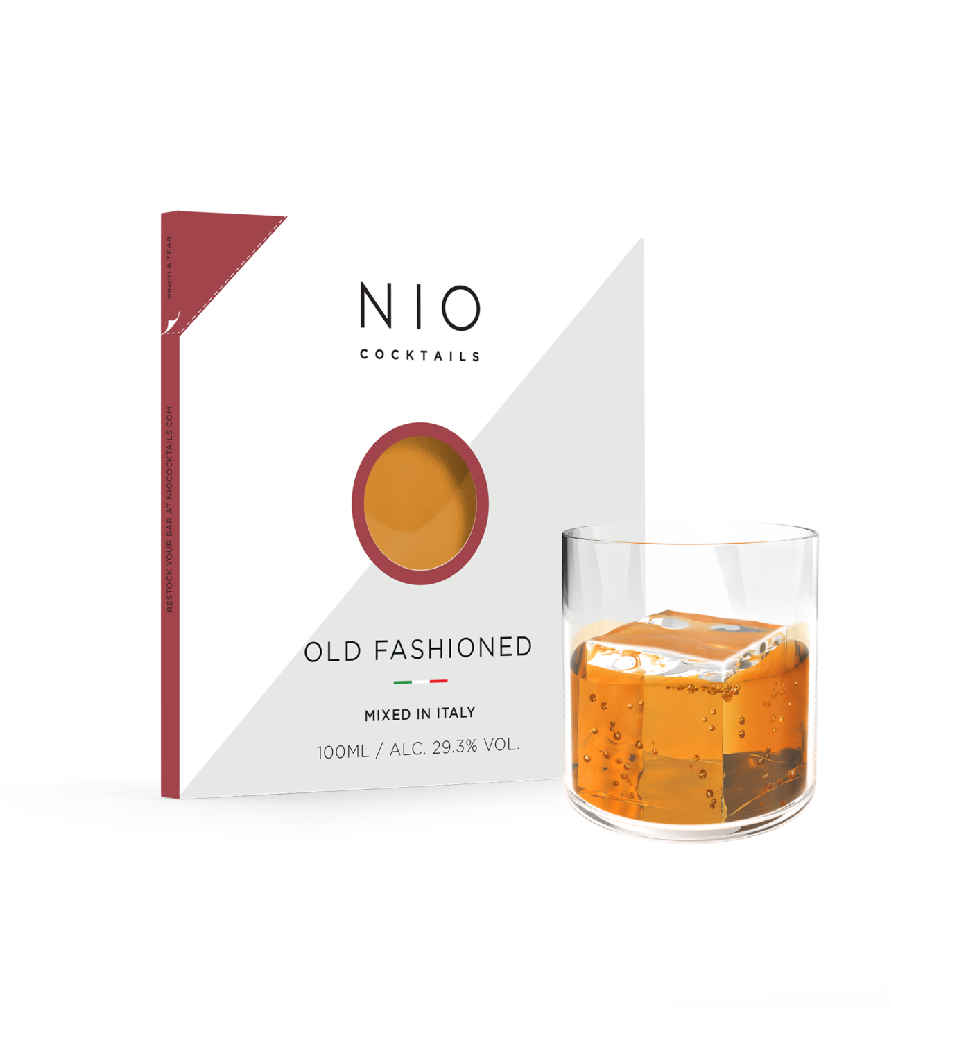 Bild: NIO Cocktails - Old Fashioned 0,1l - fertig gemixter Cocktail