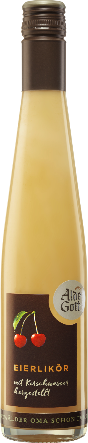 Bild: Alde Gott Eierlikör - mit Kirschwasser hergestellt