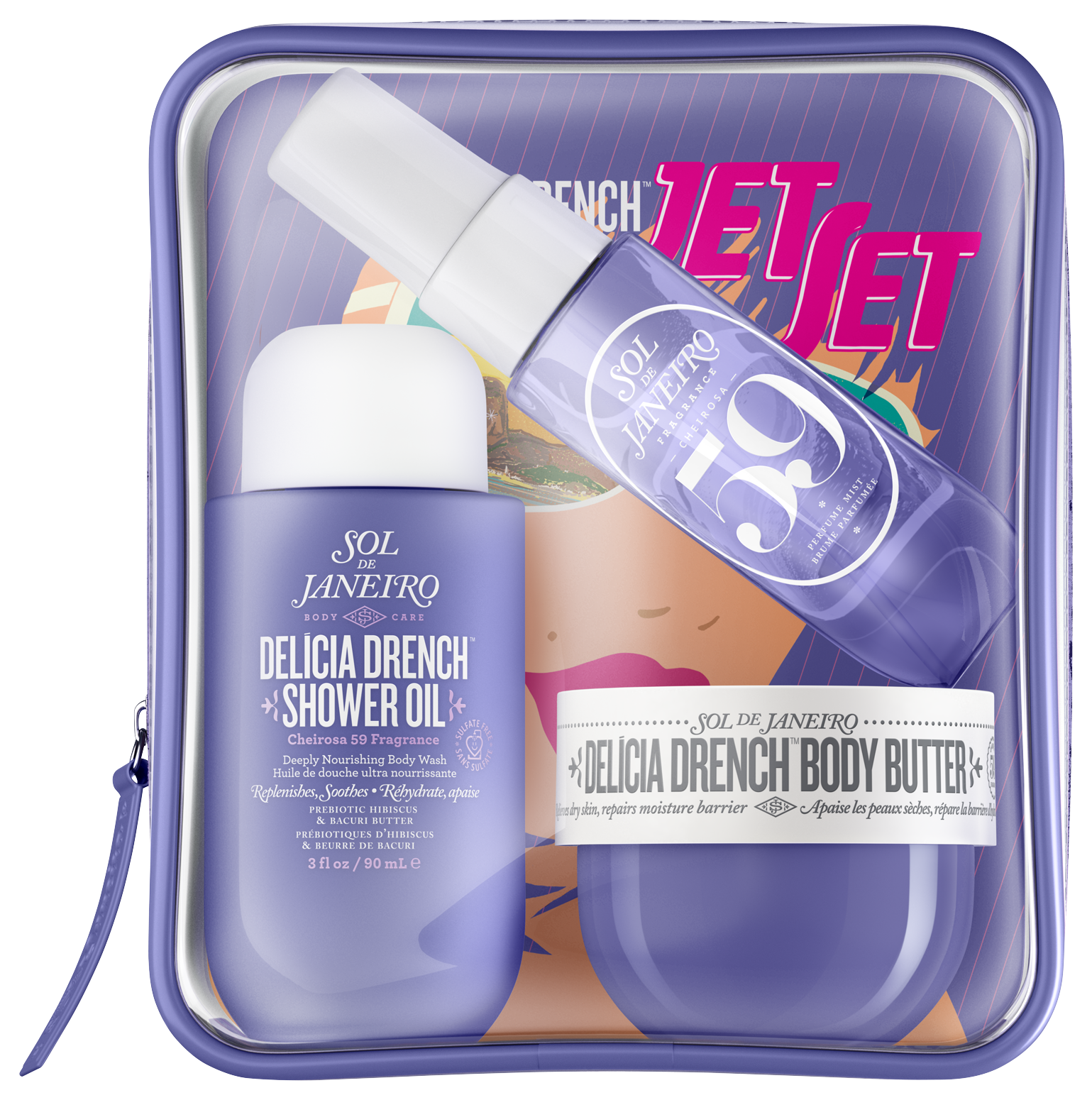 Bild: Sol De Janeiro Mixed Lines Care Set Delia Drench Collection